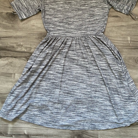 Light Grey Midi Dress - Picture 3 of 3
